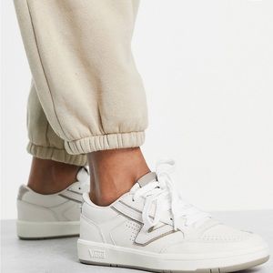 Vans Lowland Sneakers in Off White (worn once)